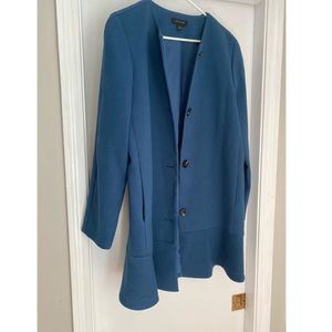 Ann Taylor peplum pea coat